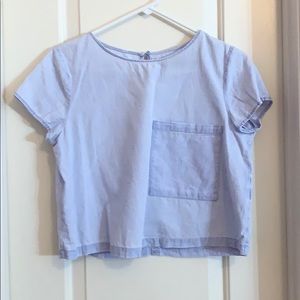Zara cropped tee